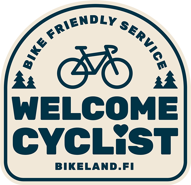 Welcome Cyclist – Tervetuloa pyöräilijä!